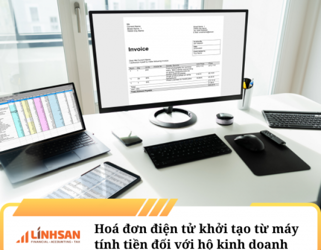 Hoá đơn điện tử khởi tạo từ máy tính tiền đối với hộ kinh doanh