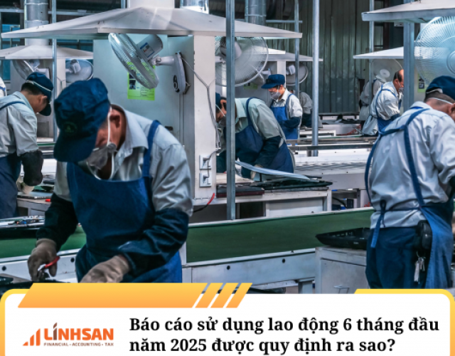 Báo cáo sử dụng lao động 6 tháng đầu năm 2025 được quy định ra sao? 