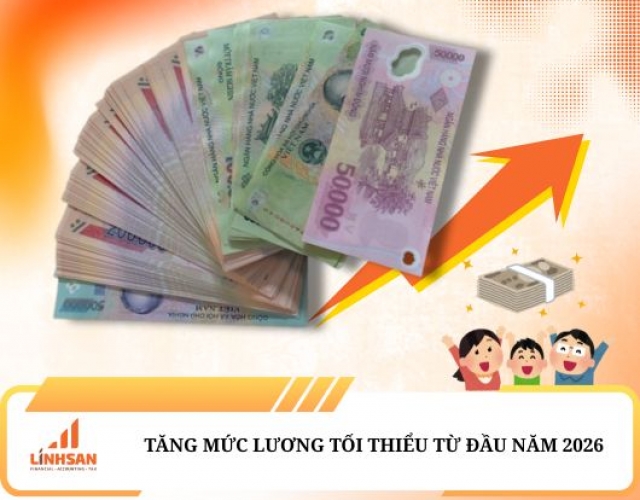 TĂNG MỨC LƯƠNG TỐI THIỂU ĐỐI VỚI NGƯỜI LAO ĐỘNG VÀO ĐẦU NĂM 2026